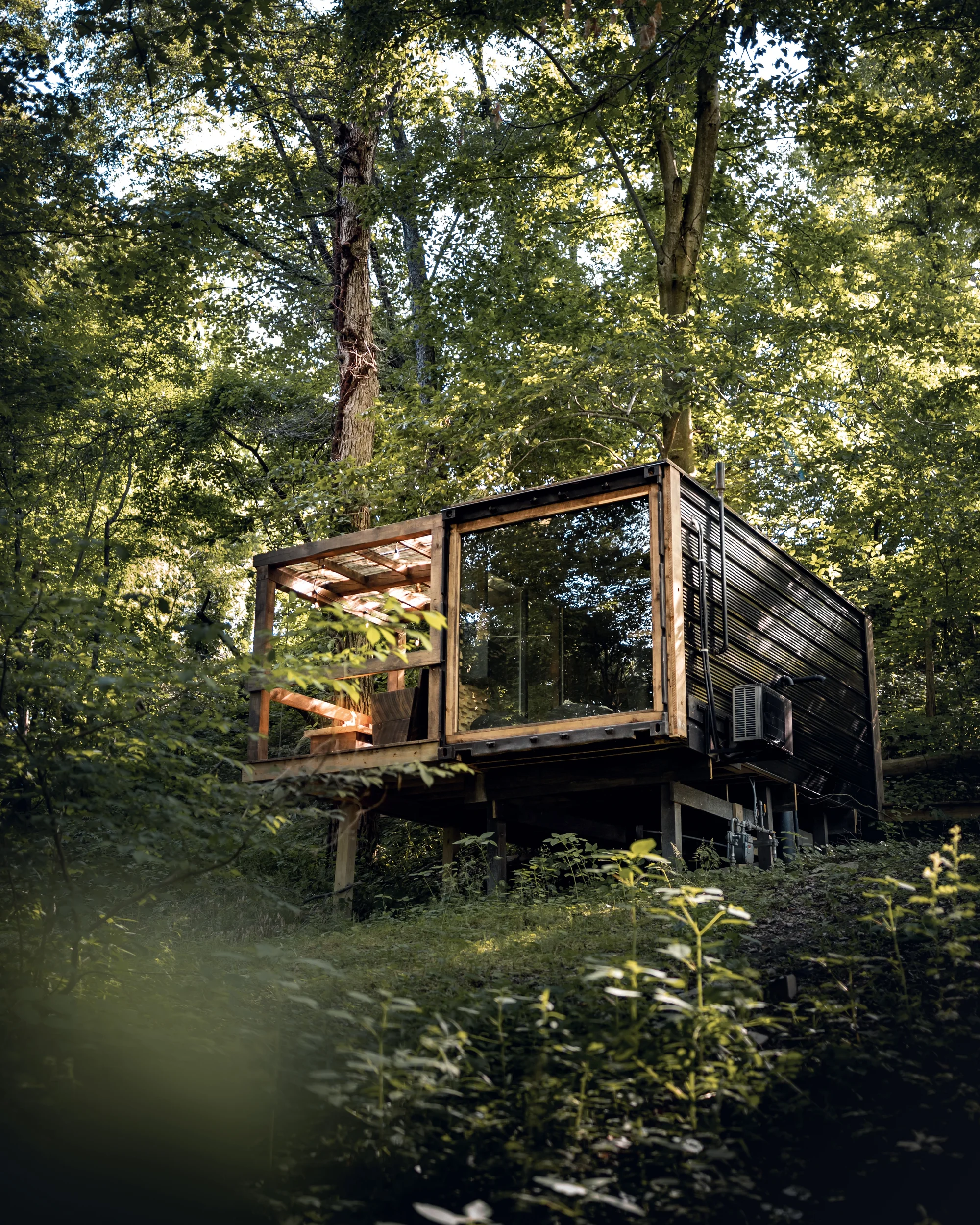 Ohio's Treehouse Village and Modern Cabins - Treebox, Amish Country Ohio